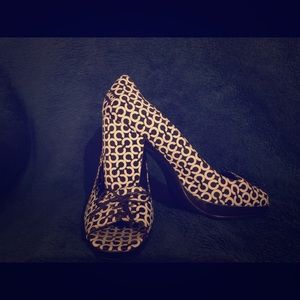 Coach Corey Peep Toe Pump